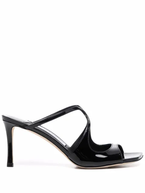 Jimmy Choo Anise 75 mules Black ANISE75PAT