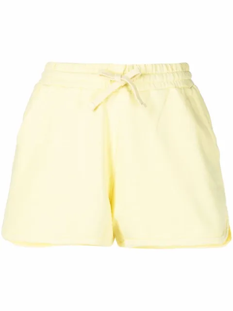 RED Valentino drawstring-waist track shorts Yellow RMD02M6CW