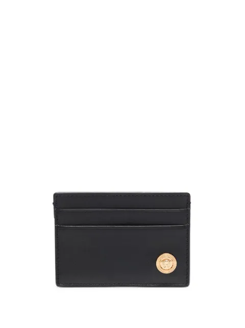 Versace Medusa leather cardholder Black DPN24671A03190