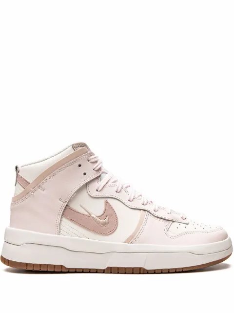 Nike Dunk High Up "Pink Oxford" sneakers White DH3718