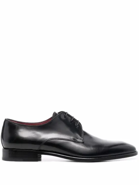 Corneliani leather derby shoes Black 83HS029120901