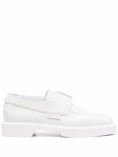 Le Silla tonal leather loafers White 5129U020M1PPCHI