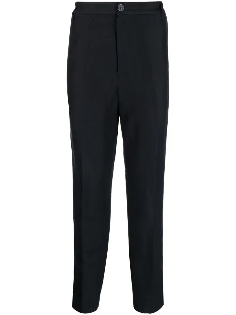 Armani Exchange high-rise tapered trousers Blue 8NZP15ZNFNZ