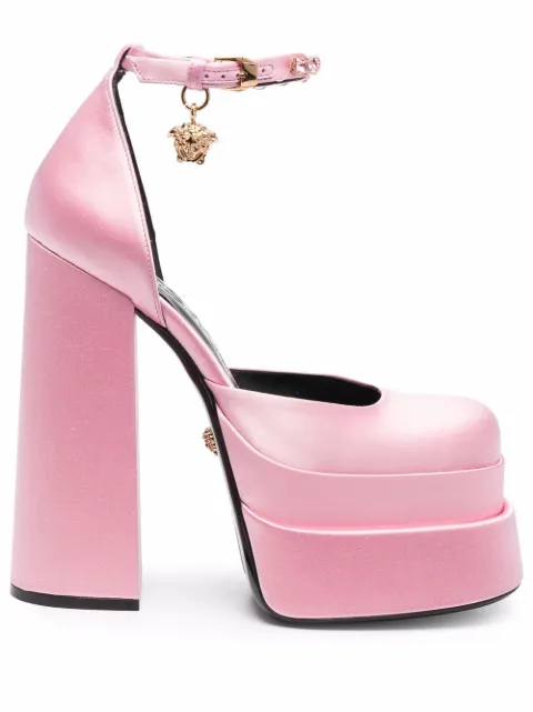 Versace Medusa Aevitas platform pumps Pink 1002005DRA67