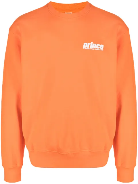 Sporty & Rich x Prince logo-print sweatshirt Orange CR511OR