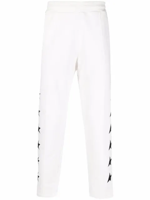 Golden Goose star print track pants White GMP00877P00053210658