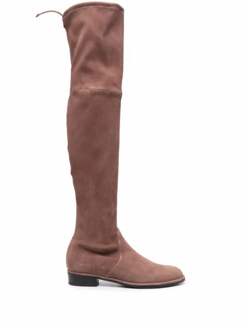Stuart Weitzman suede knee-high boots Brown S2167SUS
