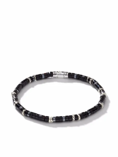 John Hardy Classic Chain Heishi Silver beaded bracelet Silver BUS900698BONHE