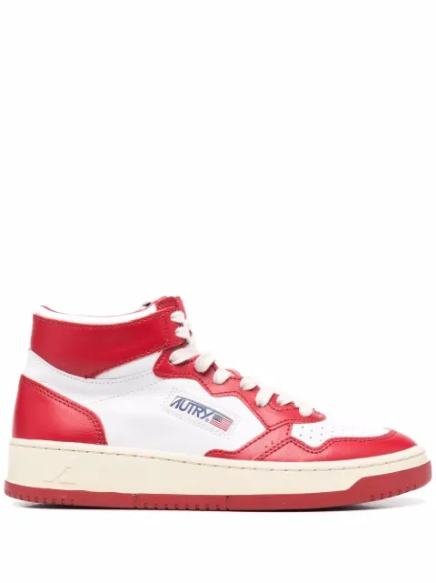 Autry Medalist mid-top sneakers White AUMWWB02