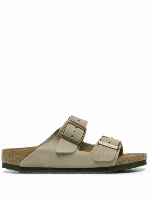 Birkenstock Arizona Soft Footbed suede sandals Neutrals 951303