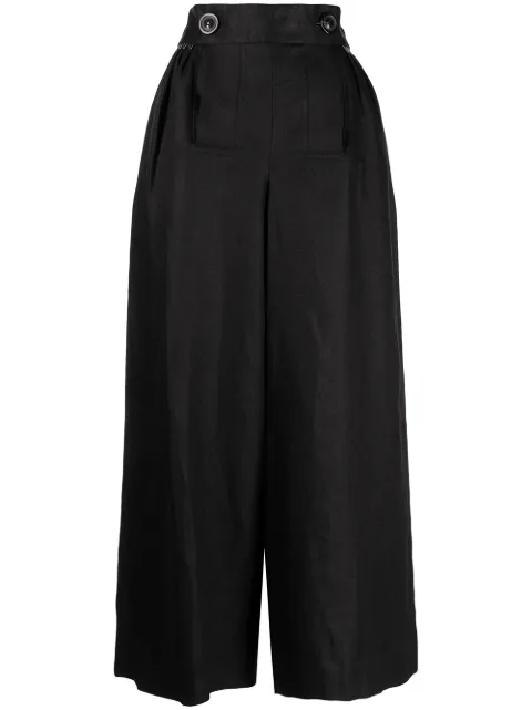 Maison Margiela button-fastening waist t rousers Black S31KA0459S53761