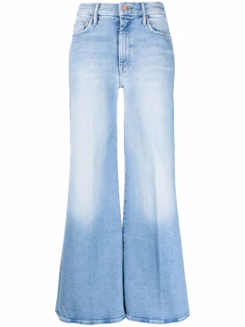 MOTHER Roller wide-leg jeans Blue 14451008