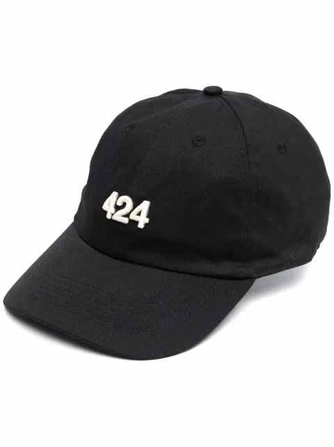 424 embroidered-logo baseball cap Black 32424L02226055