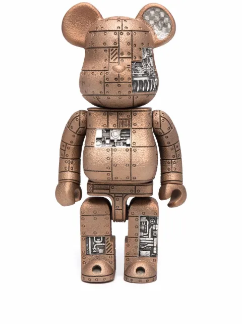MEDICOM TOY x Royal Selangor Be@rbrick Steampunk 400% figure Brown ES7786A