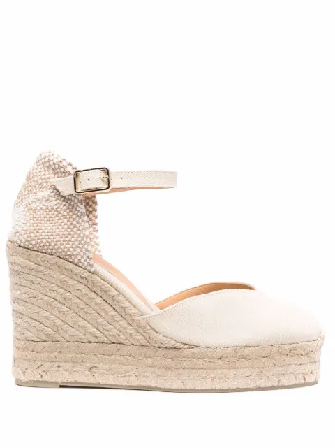 Castañer Chiarita wedge espadrilles Neutrals 020983