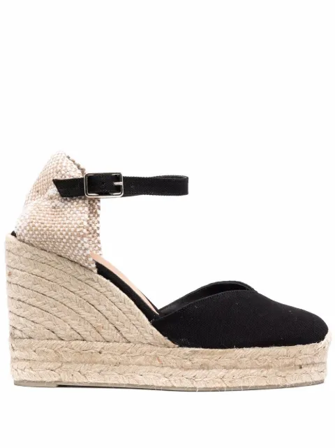 Castañer 110mm Chiarita espadrilles Black 020983