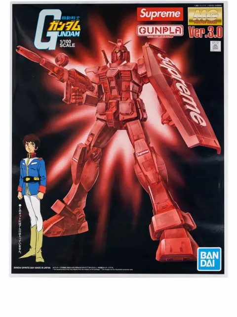 Supreme MG 1/100 RX-78-22 Gundam Ver 3.0 figure Red SU11247