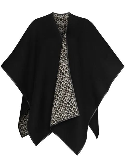 Ferragamo Gancini cape Black 724428