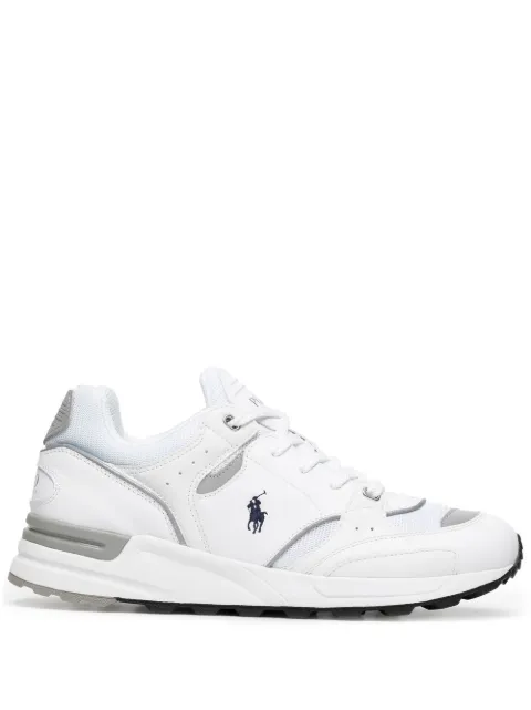 Polo Ralph Lauren embroidered-pony detail sneakers White 809845147001