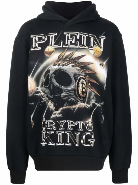 Philipp Plein 'Crypto King' hoodie Black FABCMJB2744PJY002N
