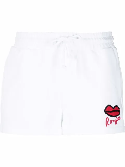 Sonia Rykiel Rouge drawstring track pants White 122EC106DC