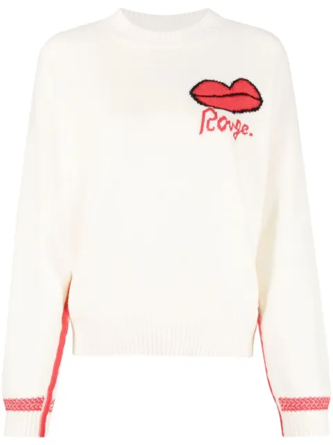 Sonia Rykiel crew neck jumper Neutrals 122EC006AA