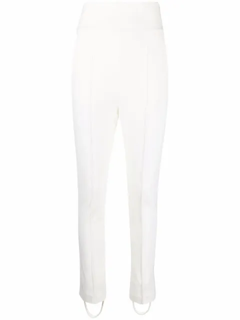LouLou de Saison Pinzon slim-fit trousers Neutrals PINZON