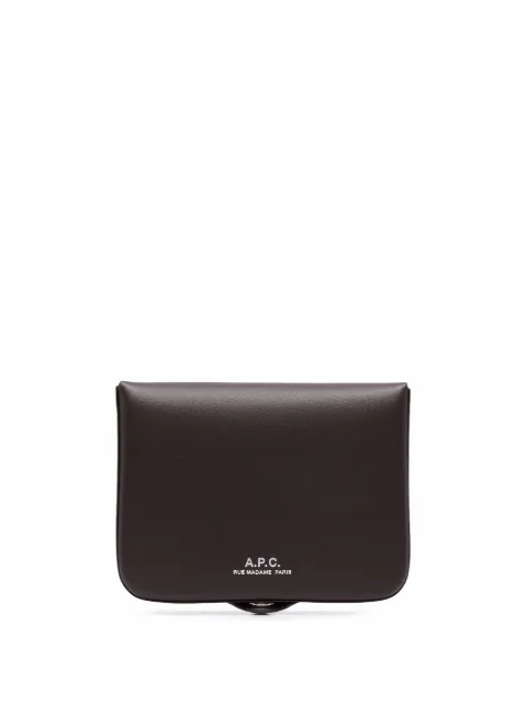 A.P.C. Josh cardholder Brown PXAWVH63176