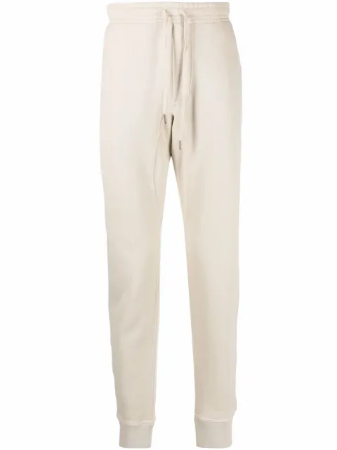 TOM FORD vintage-dyed track pants Neutrals BZ265