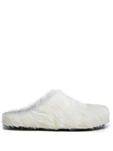 Marni Fussbett mules White SBMS004601P4122