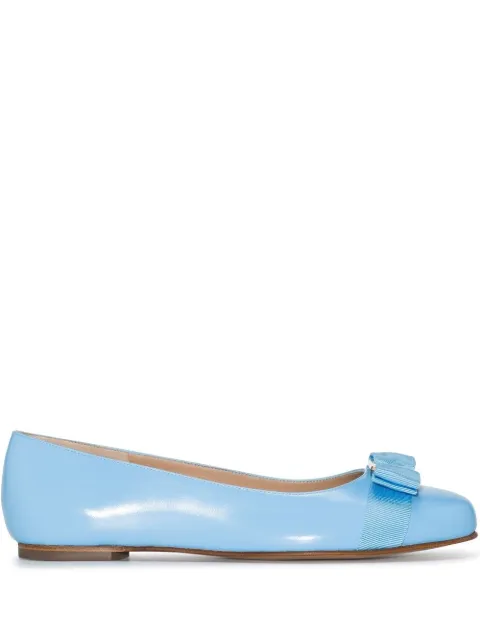 Ferragamo Varina ballerina shoes Blue 752455