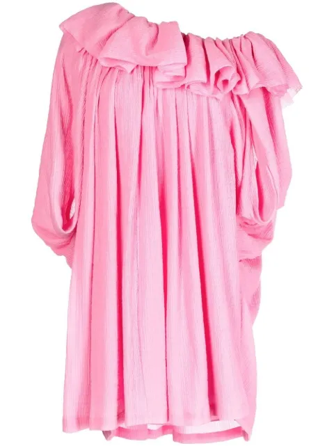 3.1 Phillip Lim ruffled one-shoulder dress Pink S2229336PCV