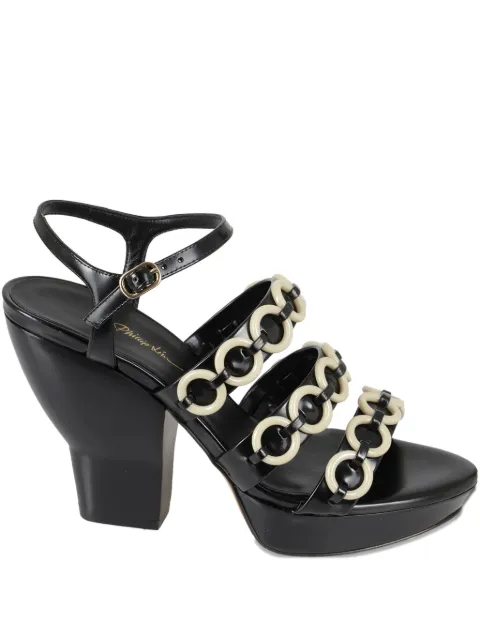 3.1 Phillip Lim 115mm Salma sandals Black SS22T791COO