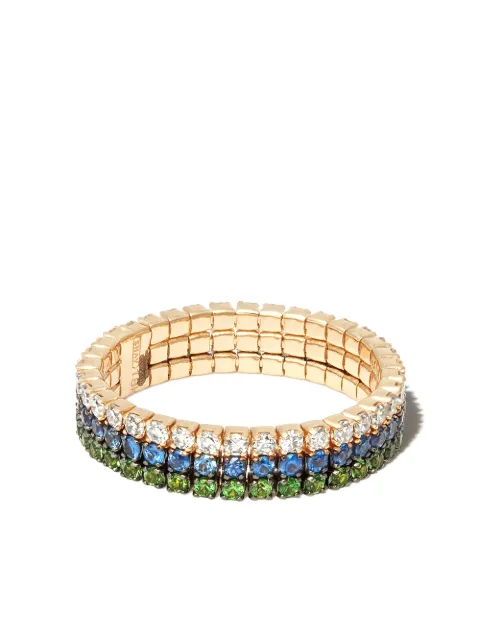 SHAY 18K yellow gold multi-stone ring Gold SR424YGGGBSAPPDIA18