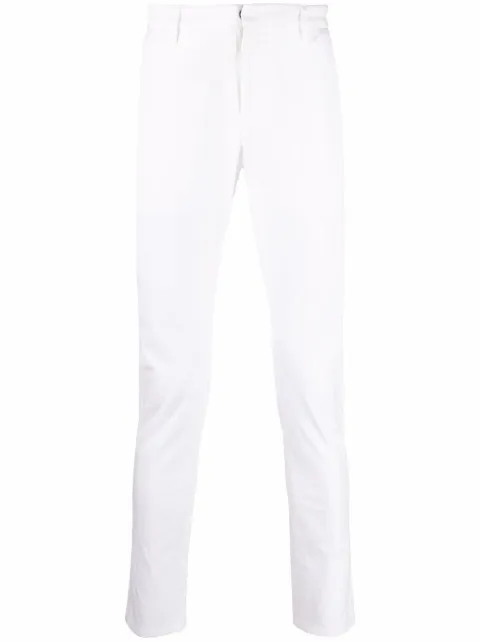 DONDUP slim-cut chinos White UP235GSE046UPTD