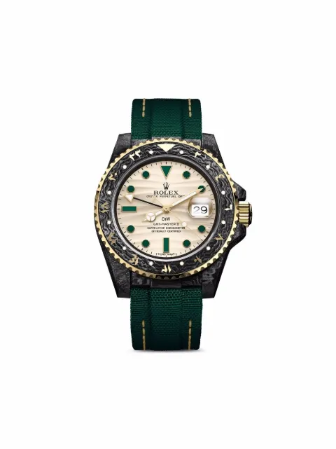 DiW (Designa Individual Watches) pre-owned customised DiW GMT-Master II Oasis 40mm Neutrals 116713OA01