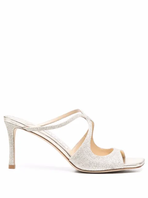 Jimmy Choo 75mm Anise sandals Gold ANISE75DGZ