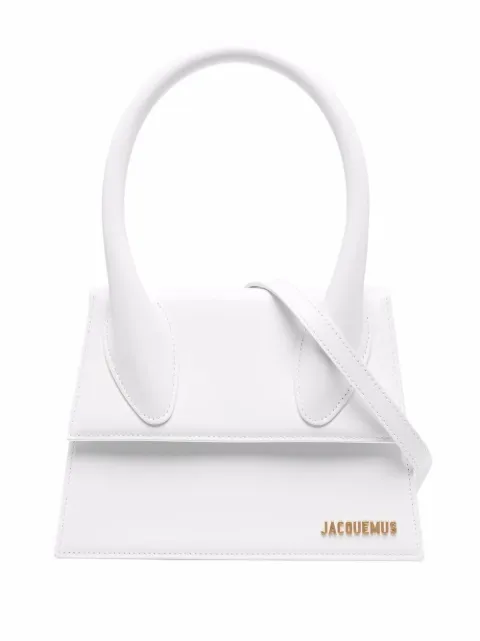 Jacquemus Le Grand Chiquito leather tote bag White BAW00003BC01C01