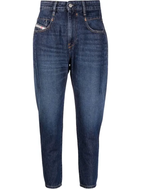 Diesel Fayza cropped boyfriend jeans Blue 00SV1Z09C03
