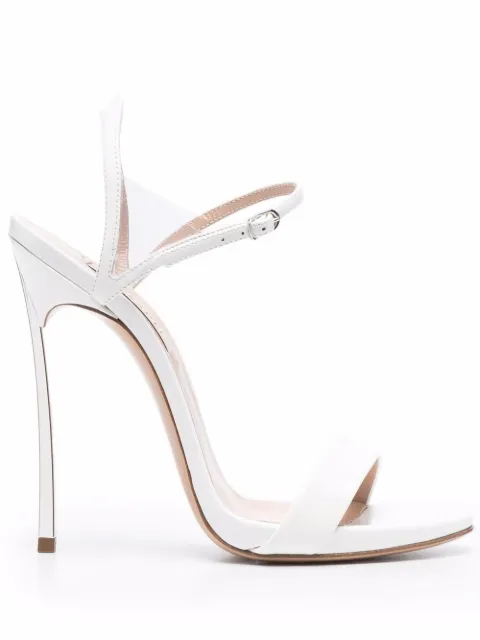 Casadei open-toe high-heel sandals White 1L488N120MC1475