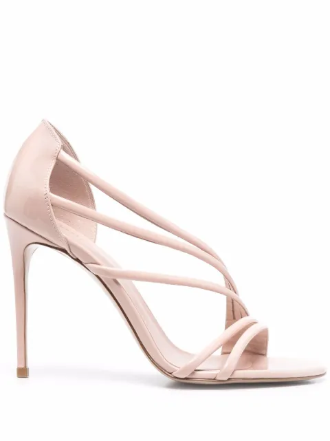 Le Silla Scarlet 110mm sandals Neutrals 8537Q100R1PPKABP22