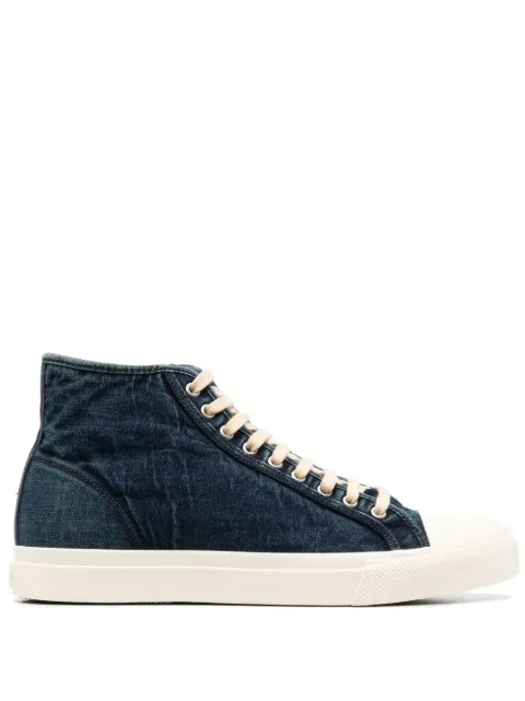 Ralph Lauren RRL Mayport hi-top sneakers Blue 823735814001
