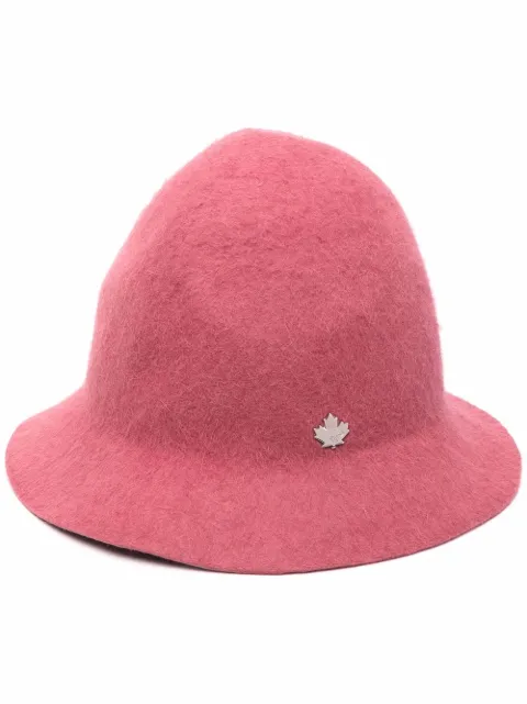 DSQUARED2 felted drop-brim hat Pink HAM004830705726