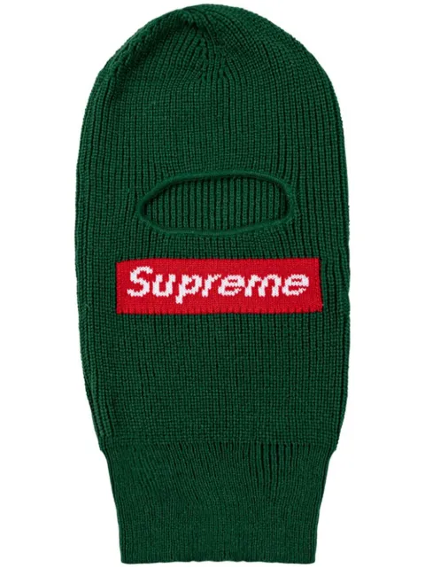 Supreme x New Era Box Logo balaclava Green SU11250