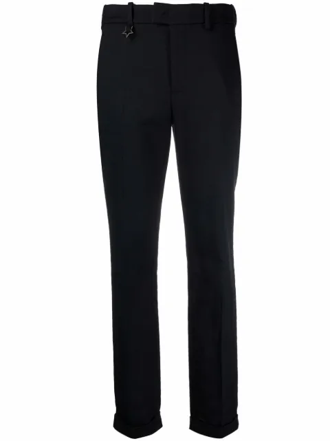 Lorena Antoniazzi mid-rise tailored trousers Black P2224PA42C3780