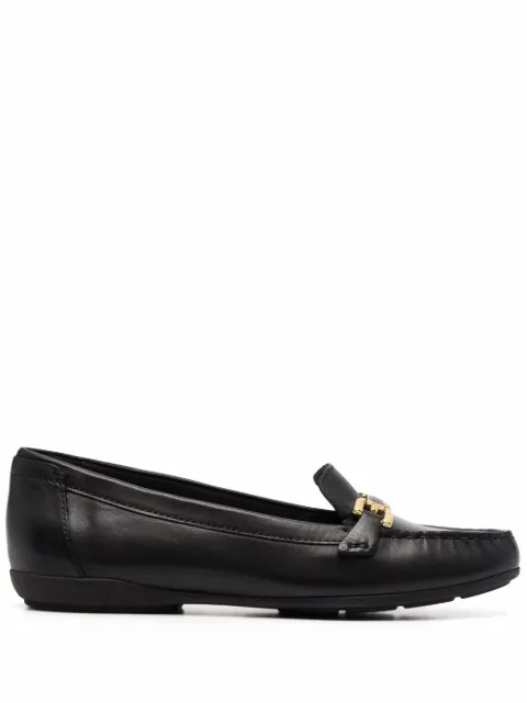 Geox Annytah leather loafers Black D84BMA00043
