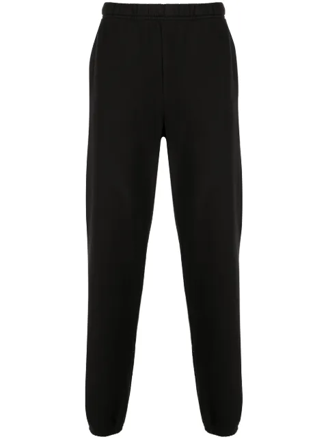 Les Tien drawstring track pants Black CF3001