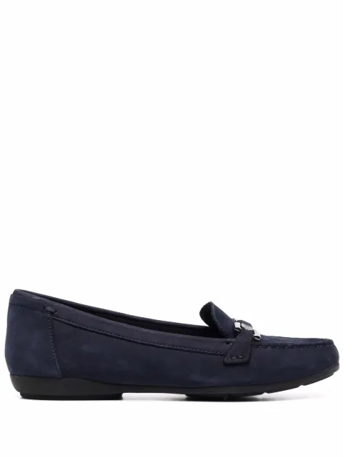 Geox Annytah horsebit-detail loafers Blue D84BMA00032