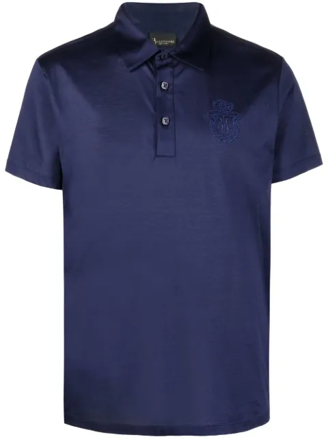 Billionaire short-sleeved polo shirt Blue BBCOMTK3132BTE014N