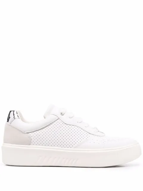 Geox Nhenbus leather sneakers White D258DA08554